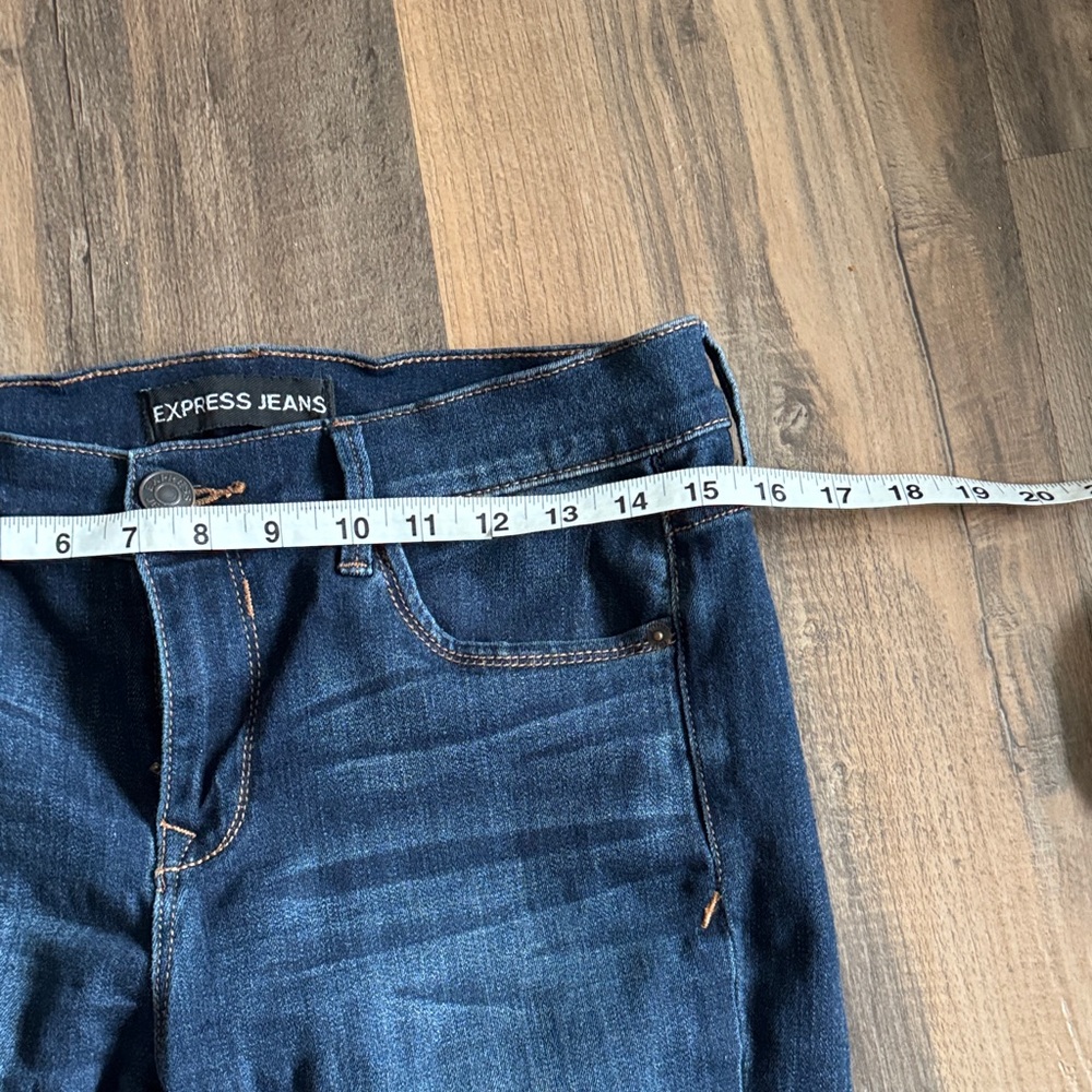 Dark Blue Women’s skinny jeans - Picture 4 of 8
